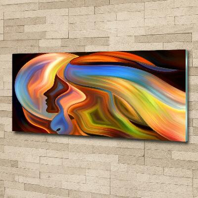 Quadro in verde Astrazione