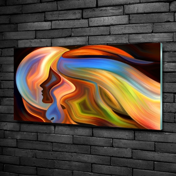 Quadro in verde Astrazione