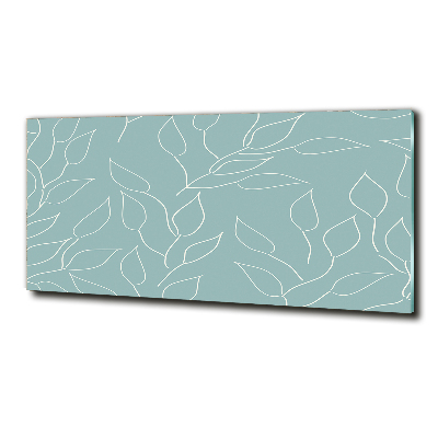 Quadro vetro Motivo a foglie