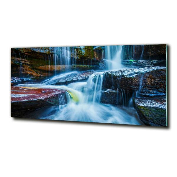 Quadro vetro Cascata tropicale