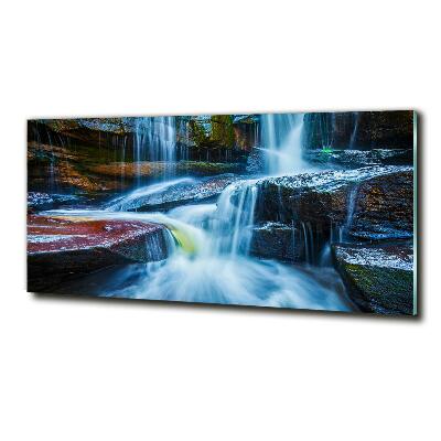 Quadro vetro Cascata tropicale