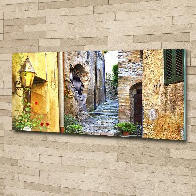 Quadro vetro Una strada affascinante