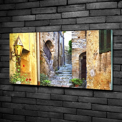 Quadro vetro Una strada affascinante