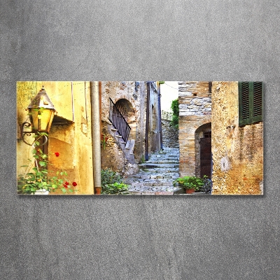 Quadro vetro Una strada affascinante