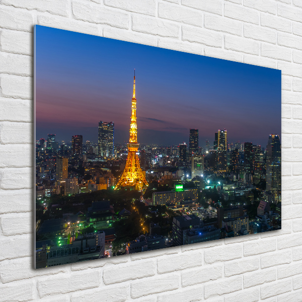 Quadro su vetro Torre di Tokyo