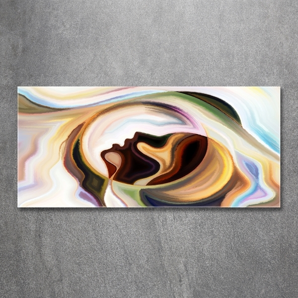 Quadro su vetro Astrazione