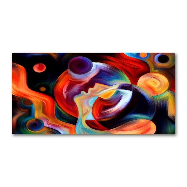 Quadro in vetro Astrazione