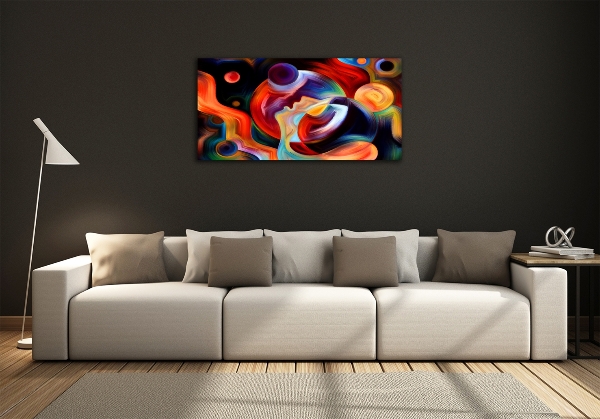 Quadro in vetro Astrazione