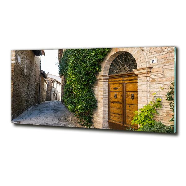 Quadro vetro Una strada affascinante