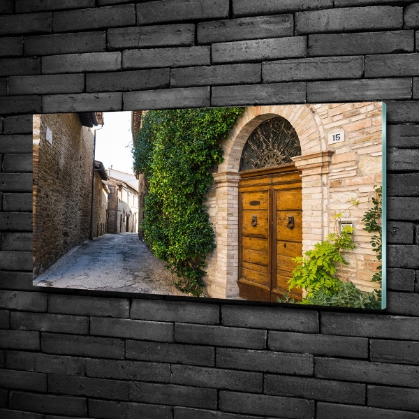 Quadro vetro Una strada affascinante