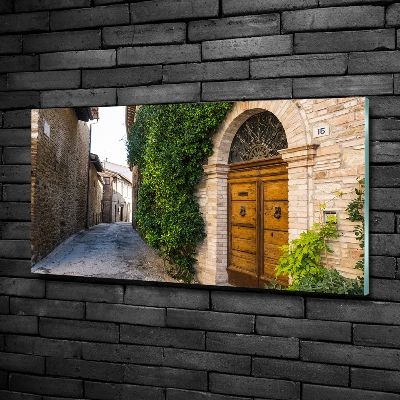 Quadro vetro Una strada affascinante