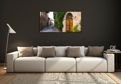 Quadro vetro Una strada affascinante