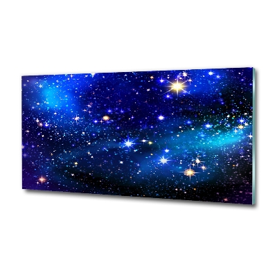 Quadro in vetro Cielo stellato