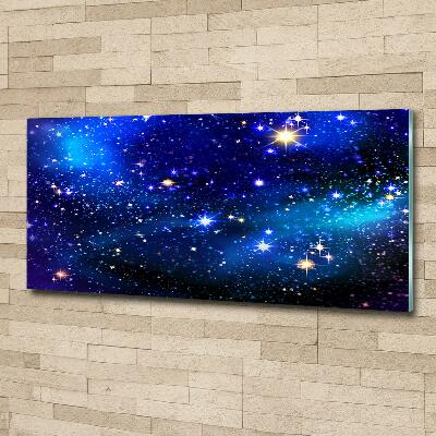 Quadro in vetro Cielo stellato