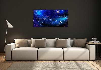 Quadro in vetro Cielo stellato