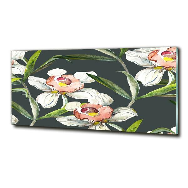 Quadro vetro Motivo floreale