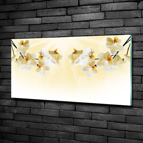 Quadro in verde Orchidea