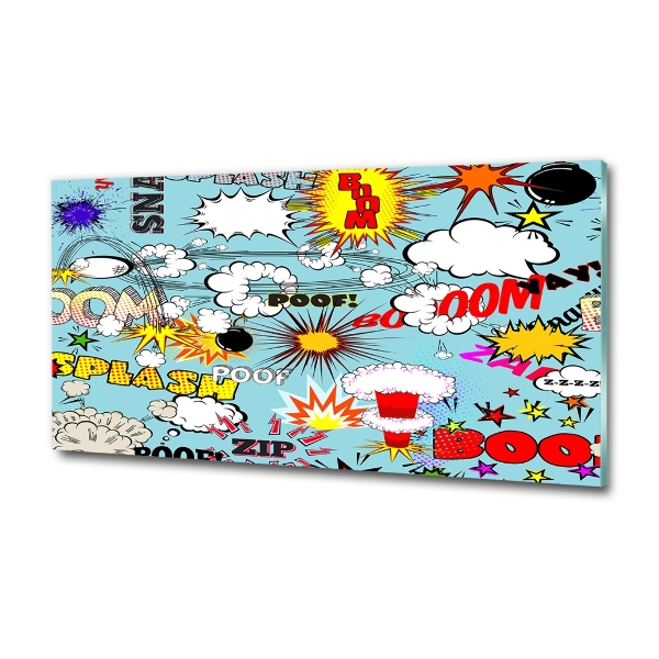 Quadro in verde Fumetti