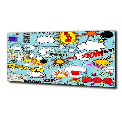 Quadro in verde Fumetti