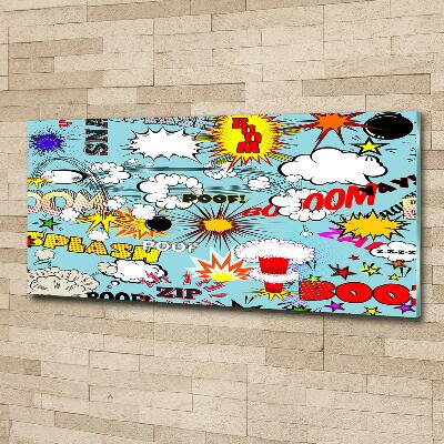 Quadro in verde Fumetti