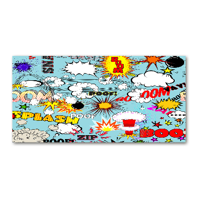 Quadro in verde Fumetti