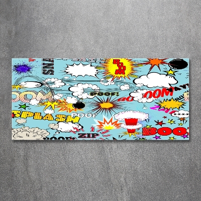 Quadro in verde Fumetti