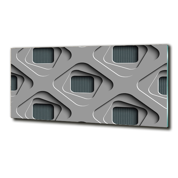 Quadro su vetro Astrazione 3D