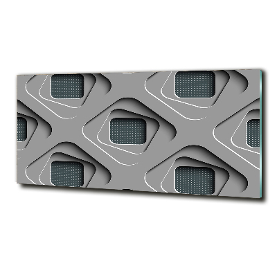 Quadro su vetro Astrazione 3D