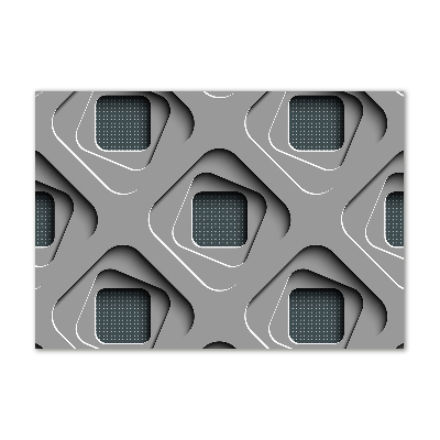 Quadro su vetro Astrazione 3D