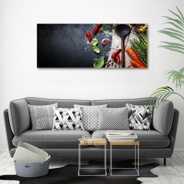 Quadro in verde Ingredienti