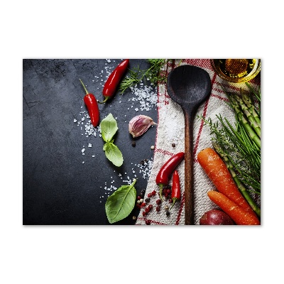 Quadro in verde Ingredienti