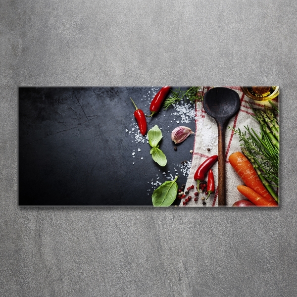 Quadro in verde Ingredienti