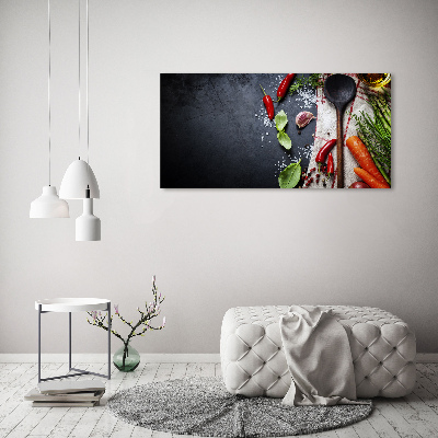 Quadro in verde Ingredienti