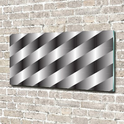 Quadro vetro Strisce astratte