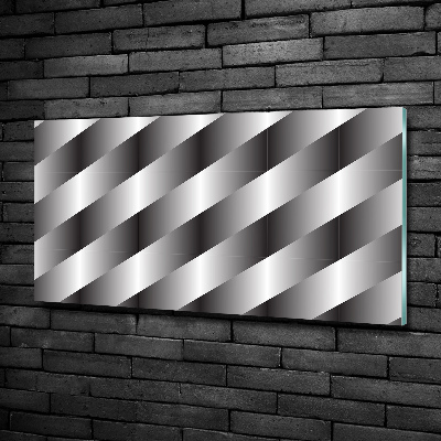 Quadro vetro Strisce astratte