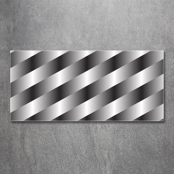 Quadro vetro Strisce astratte