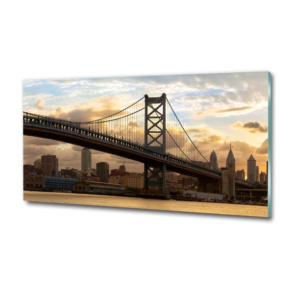 Quadro vetro Ponte di Filadelfia