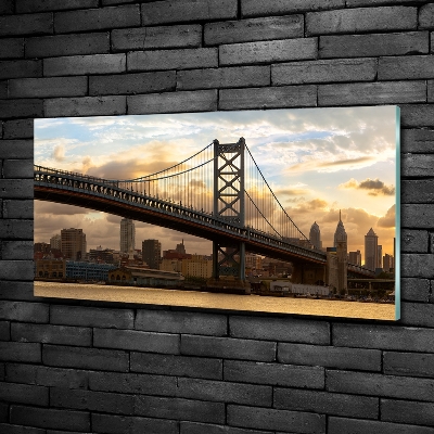 Quadro vetro Ponte di Filadelfia