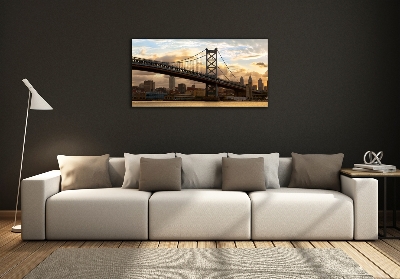 Quadro vetro Ponte di Filadelfia