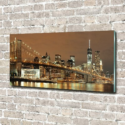 Quadro su vetro Manhattan, New York