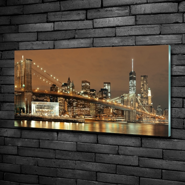 Quadro su vetro Manhattan, New York