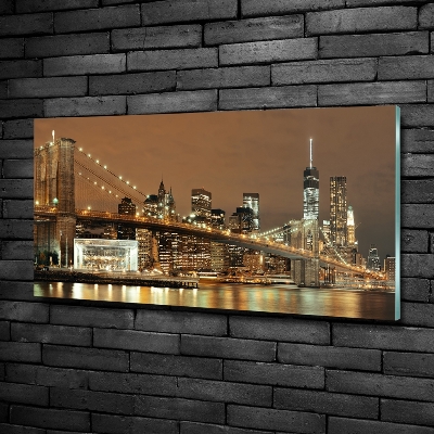 Quadro su vetro Manhattan, New York