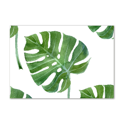 Quadro vetro Monstera