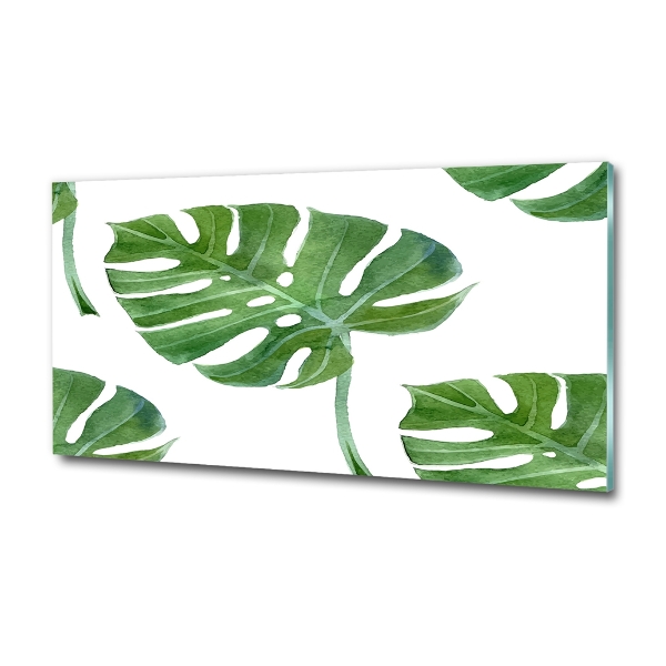 Quadro vetro Monstera