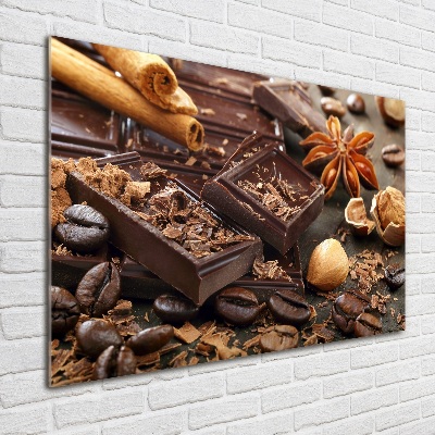 Quadro su vetro Cioccolato