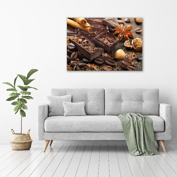 Quadro su vetro Cioccolato