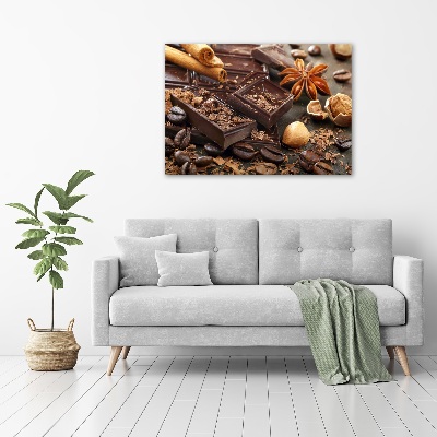 Quadro su vetro Cioccolato