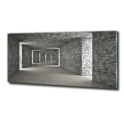 Quadro vetro Tunnel di mattoni