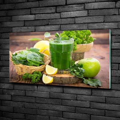 Quadro vetro Cocktail verde