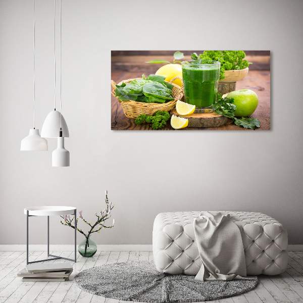 Quadro vetro Cocktail verde